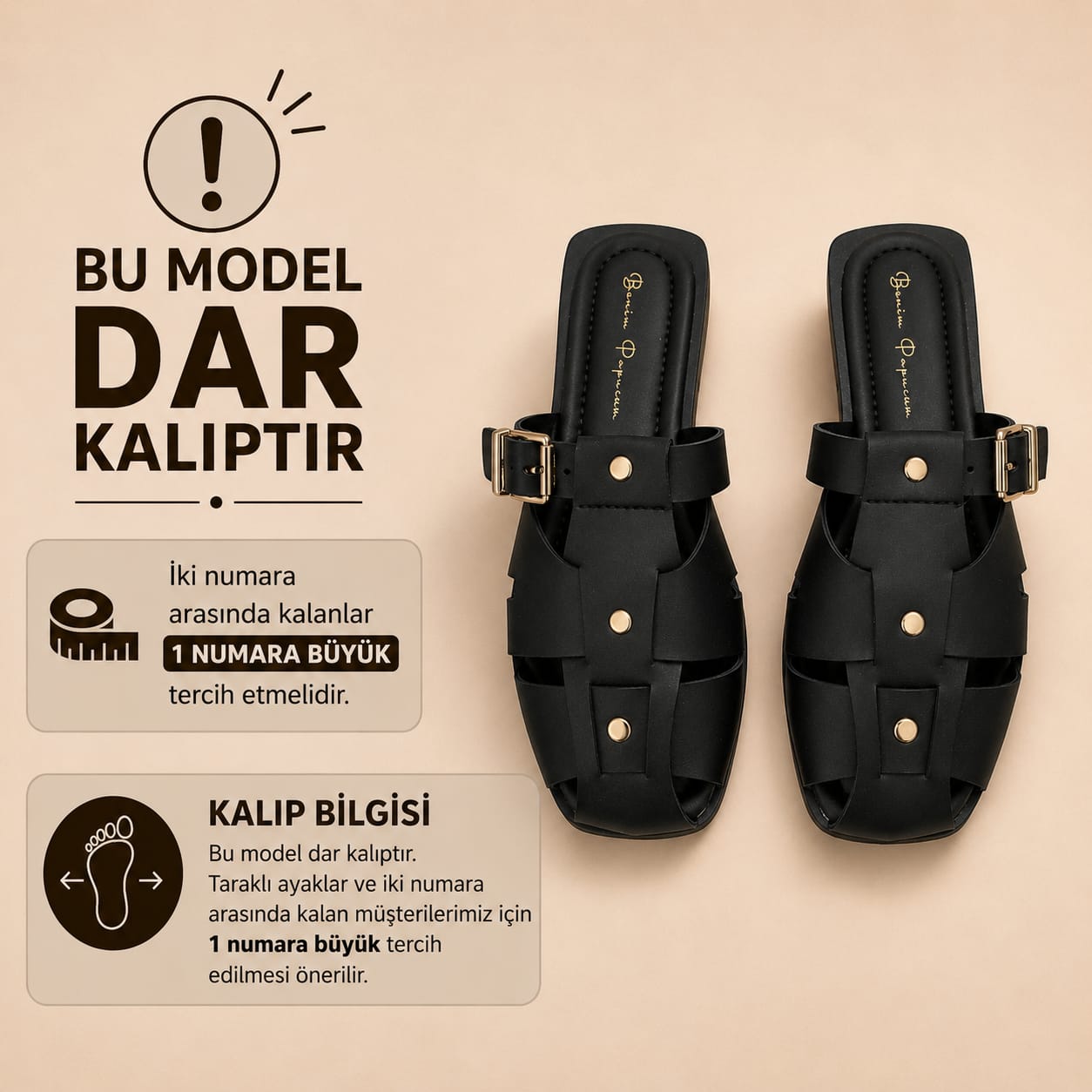 Noira Siyah  Terlik (Dar Kalıp)